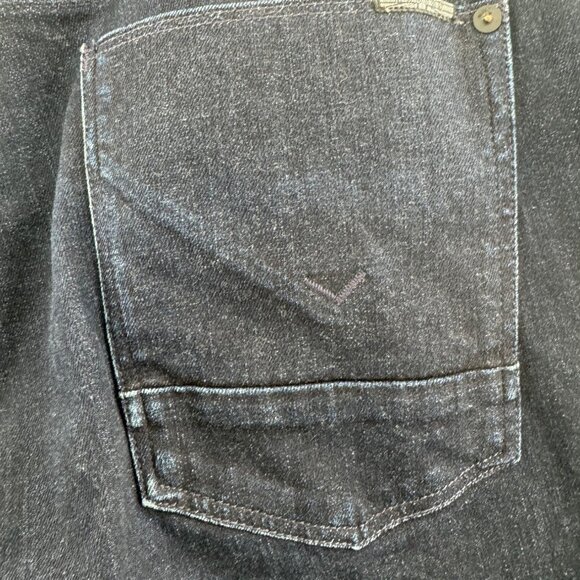 Hudson Mens Blake Slim Straight Jeans Dark Wash Denim Size 36 - Picture 4 of 10
